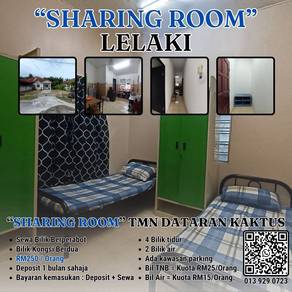 Bilik Sewa Kongsi Berdua Lelaki Pulau Indah