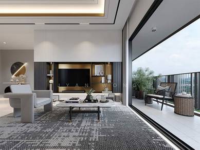 Duplex Condo 1500sf 100% furnished [Foreigner can buy] TRX ZeroDeposit