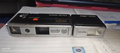 Minolta Autopak 470 + Flash 110 + Original Case