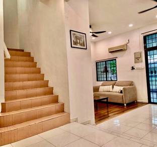 [ FULLY FURNISHED] TAMAN SEJATI INDAH-DOUBLE STOREY TERRACE For SALE