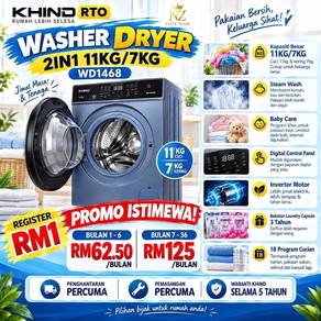 Khind Washer & Dryer (Pantai 004)