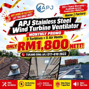 TBA Turbine Ventilator Berapit Bertam Bukit Dumbar
