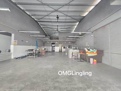 FACING MAIN ROAD Pandamaran Port Klang 1.5 Storey Factory 30x60 60Amp