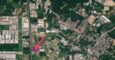 [5.375 ekar] Agriculture Land, zoning Industrial, Freehold, Flat Land
