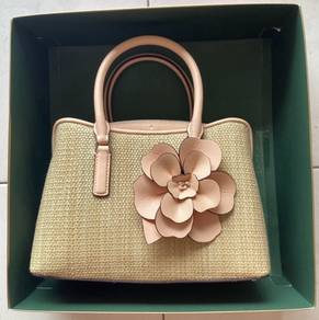 Kate Spade Thompson Street Straw Small Satchel Bag