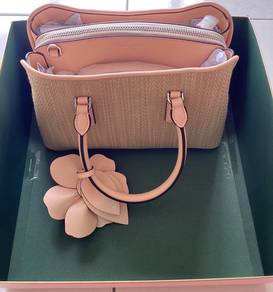 Kate Spade Thompson Street Straw Small Satchel Bag