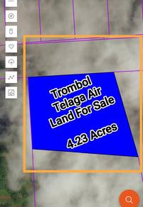 Telaga Air Trombol 1st Lot Land For Sale Or Future Investment