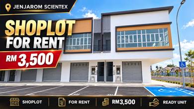 Jenjarom Scientex Centrio Hub Shoplot For Rent