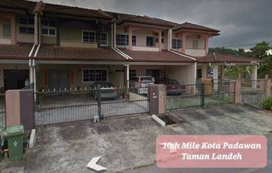 Double Storey House 10th Mile Kota Padawan