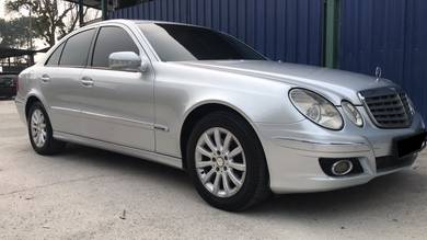 2008 Mercedes Benz E200 1.8 (loan kedai)
