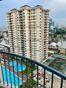 Taman Kristal Apartment, Tanjung Tokong – High Floor 3-Bedroom | Direct Owner Sale