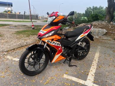 used honda rs150r repsol boleh full loan
