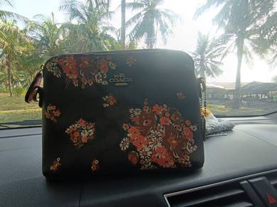 Coach Signature Floral Crossbody bag