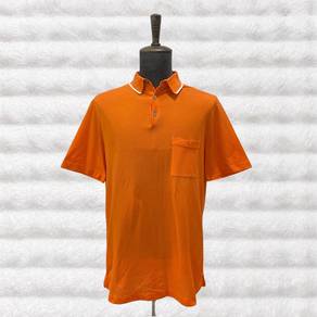 Hermes H Embroidered Buttoned Polo