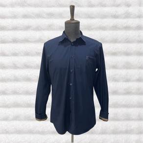 Burberry Navy L/s Shirt with TB Logo