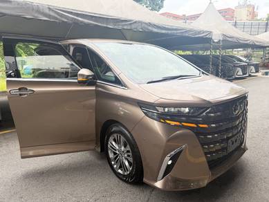 2025 Toyota ALPHARD 2.5 Z C-Golden JBL Grd 6A Unrg