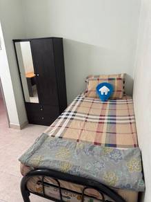 D’Aman Ria Condo, Ara Damansara Fully Furnished Small Fan Female Room