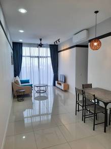 Wangsa Maju LEXA Large Balcony, 982sf Fully 2 parking 1km To LRT & Hwy