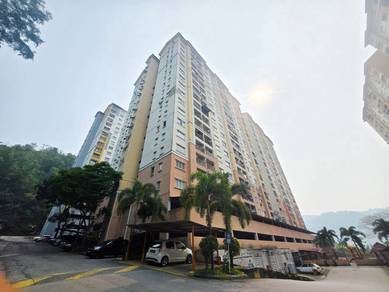 MURAH Apartment Lakeview Taman Jasa Perwira Gombak