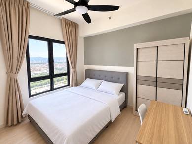 1 Month Deposit! Fully Furnished Medium Room, M LUNA, KEPONG BATU CAVE