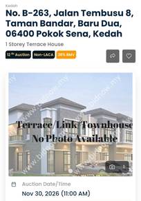 LELONG Teres 1 Tingkat Taman Bandar Baru Dua Pokok Sena
