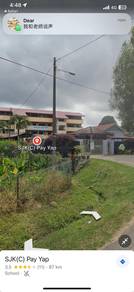 Shop lot depan sekolah di jasin untuk disewa