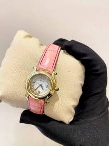 (Like New) Chopard Happy Sport 18k 750 Yellow Gold
