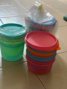 Tupperware 9 pcs