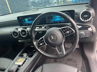 Mercedes Benz CLA with plate Number