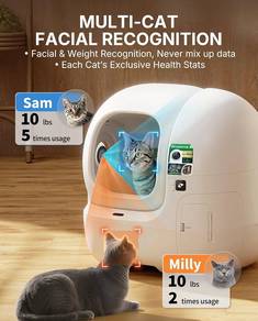 Automatik Cat Litter Box with CAMERA