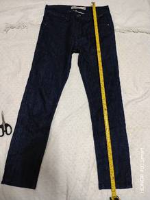 Garage Men Premium Denim Jeans (Raw Dark Indigo)