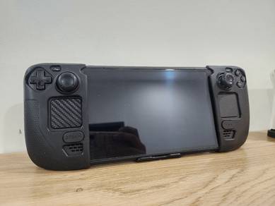 Steam Deck OLED with Protective Case and Dock