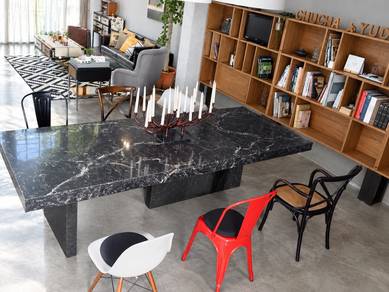 Quartz stone long table