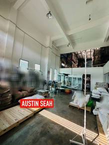 1.5 STOREY SEMI-D FACTORY For SALE @ PERMATANG TINGGI, LAND 12809 SQFT