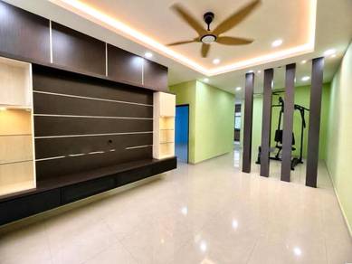 Renovated 1.5 Storey Terrace House Bestari Indah 22x70ft 3+1 Beds