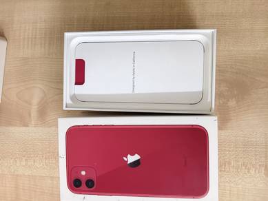 Iphone 11 Red (BOX ONLY) 