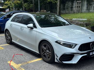 W177 W118 Side Diffuser Lip Bodykit A45 CLA45