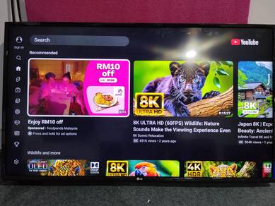 LG 43" Smart 4K UHD TV