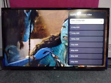 LG 43" Smart 4K UHD TV