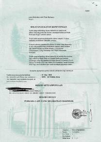 Tanah untuk dijual mukim Jerus Pasir Puteh Kelantan 