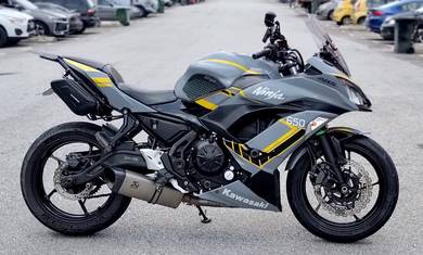 Kawasaki Ninja 650 Nardo Grey Akra ABS full loan