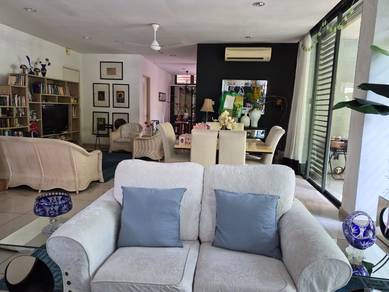 Semi D 2 Tingkat Corner Lot, Renovated, Fully Furnished, Near LRT