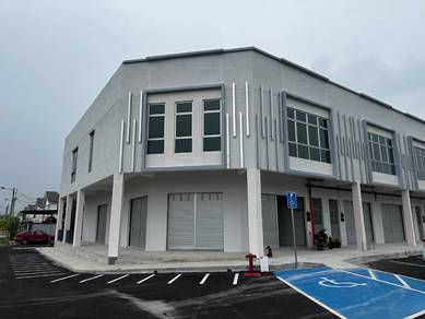 Jasin Corner Unit Facing Mainroad Shoplot For Rent