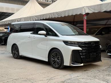 2024 Toyota VELLFIRE 2.4 Z PREMIER BLACK INTERIOR