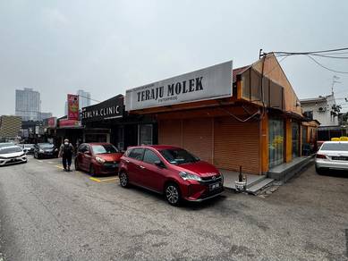 VERY RARE 1 Storey ENDLOT Shop @ Same row 满地好, OPPOSITE SPACE Condo !!