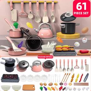 Kids Kitchen Pretend Play Cookware