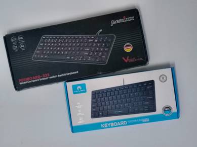 Keyboard (wired) & mouse