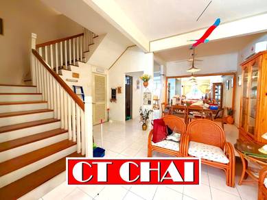 CONCRETE NON-SPLIT 2-STY TERRACE 1,805sqft LORONG DELIMA ISLAND GLADES