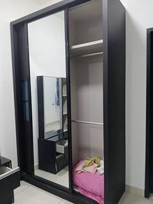 Wardrobe,dressing table and dining table(3seaters)