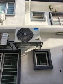 Midea 1.5HP Non Harga Siap Pasang Aircond AS6056